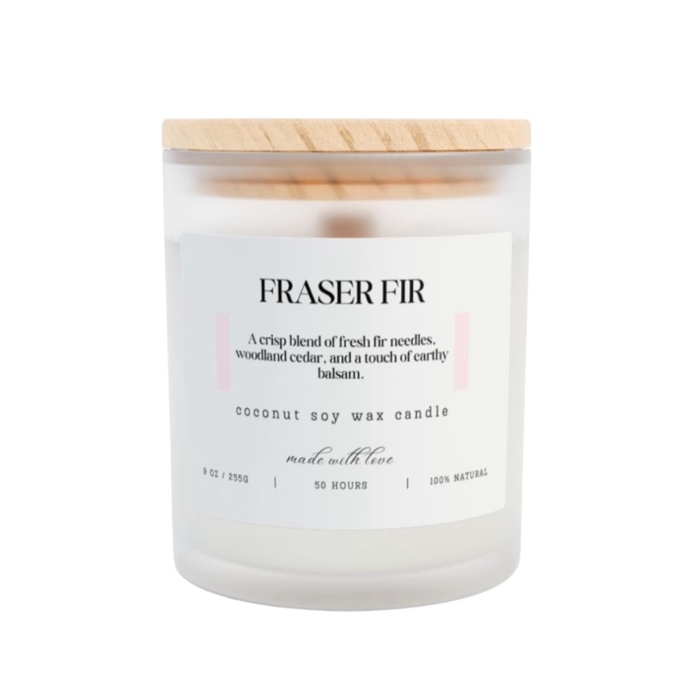 Frasier Fir Coconut Soy Wax Candle - PRE-ORDER